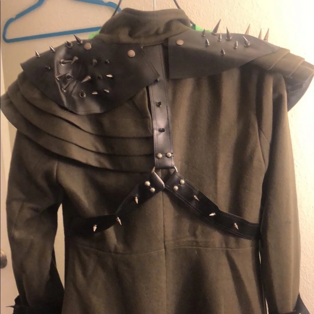 Punk rave DK festival coat - Picture 2 of 7